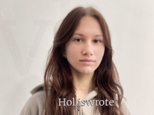 Holliswrote