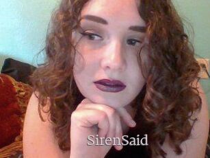 SirenSaid